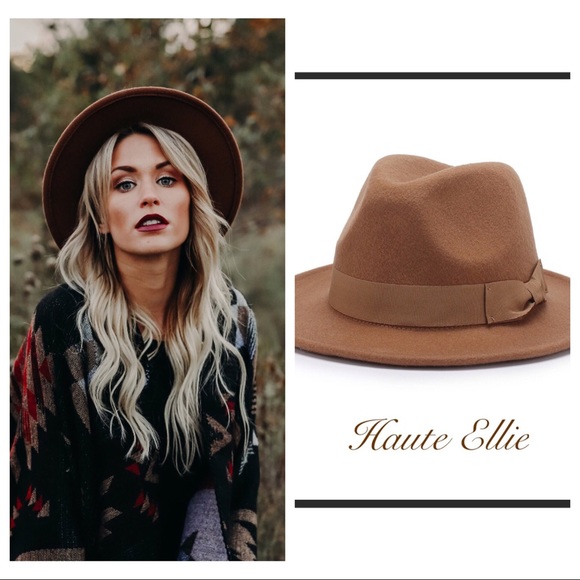 camel felt hat